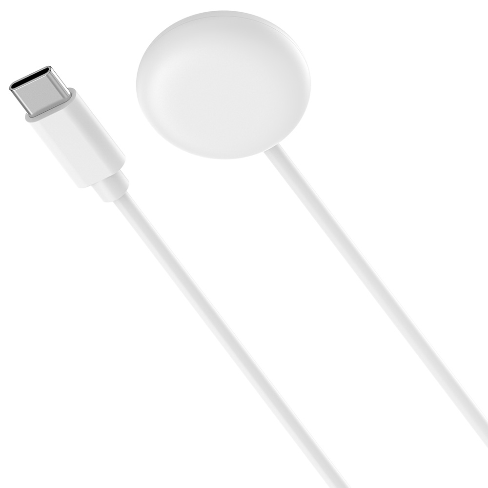 White Type C Charger for Google Pixel Watch 2 USB-C Fast Charging Cable Cord for Google Watch2 Smartwatch Accessories. 