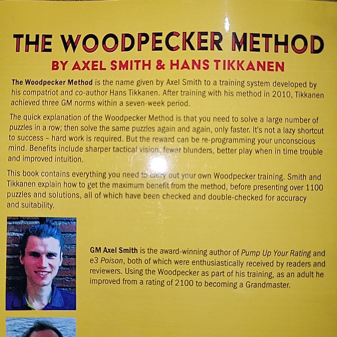 The Woodpecker Method (Chess Book). 