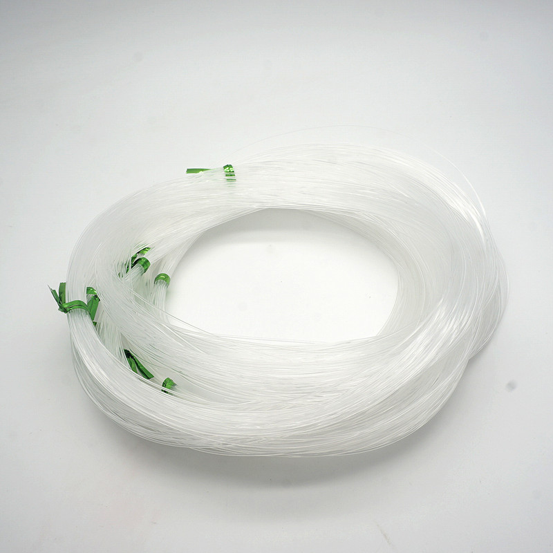 0.4 0.5 0.6 0.7 0.8 1mm Dia Crystal Nylon Thread Transparent Non-elastic Fishing Line Beading Cord For DIY Jewelry Finding HK197. 