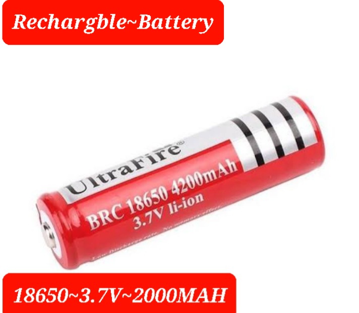 1~Pcs]]18650]]3.7V]2000mAh]]Lithium Rechargeable Battery]]]RRT