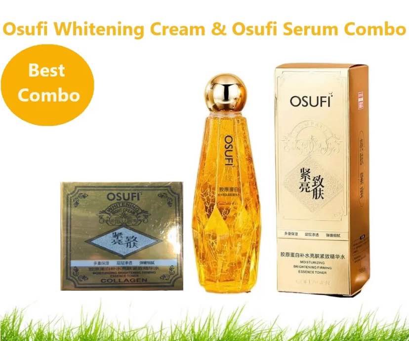 OSUFI Collagen Face Serum and Osufi Face Cream Combo Pack Best Combo