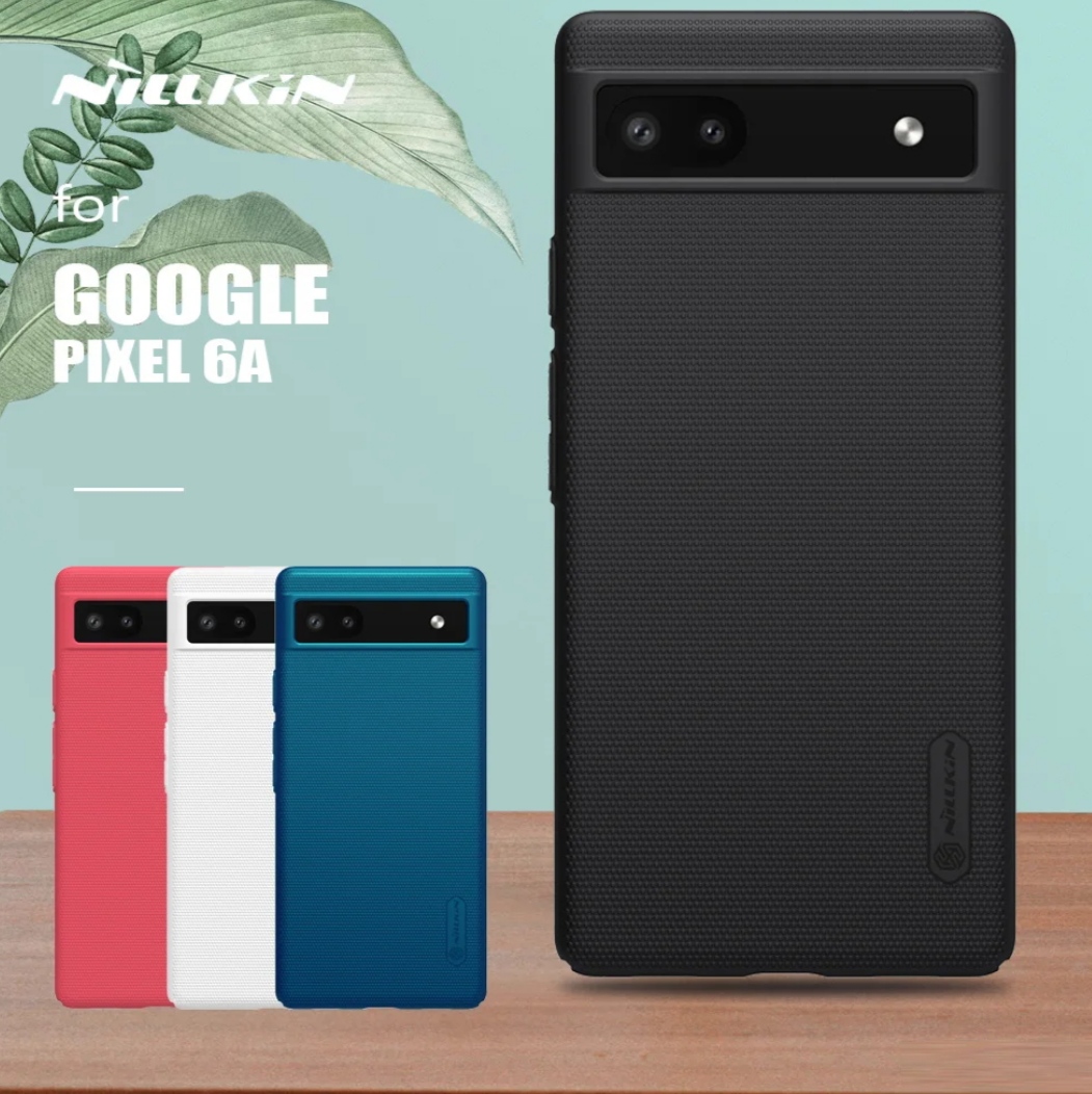 Nillkin ( Pixel 6A ) for Google Pixel 6A Matte Cover Case Super Frosted Shield Matte Back Cover for Google Pixel 6A - Black. 