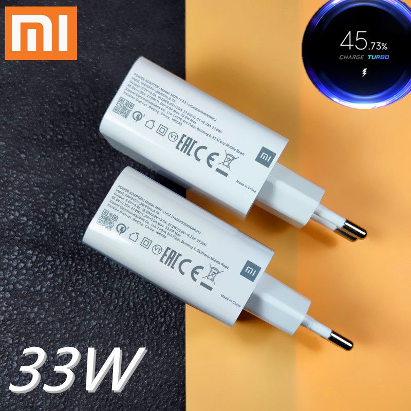 Mi 33 Watt Turbo Fast Charger For Android mobile - Original Quality