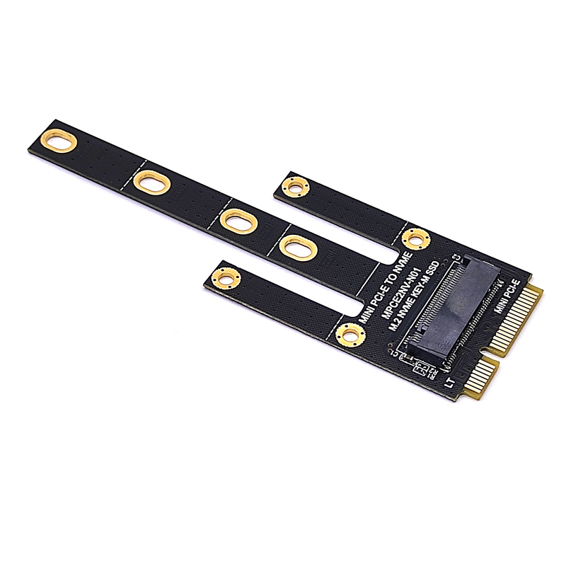 New Mini PCIE to M2 NVMe Adapter Mini PCIE to M.2 M2 MINI PCI-E to NVMe Converter Card Riser Support 2230 2242 2260 2280 M2 SSD. 