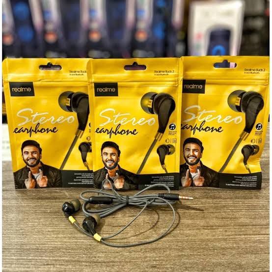 Realme Stereo Earphones Wired Earbud In 