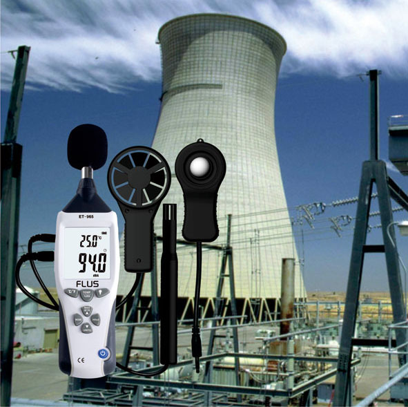 Flus ET-965 5-in-1 Environment Meter. 