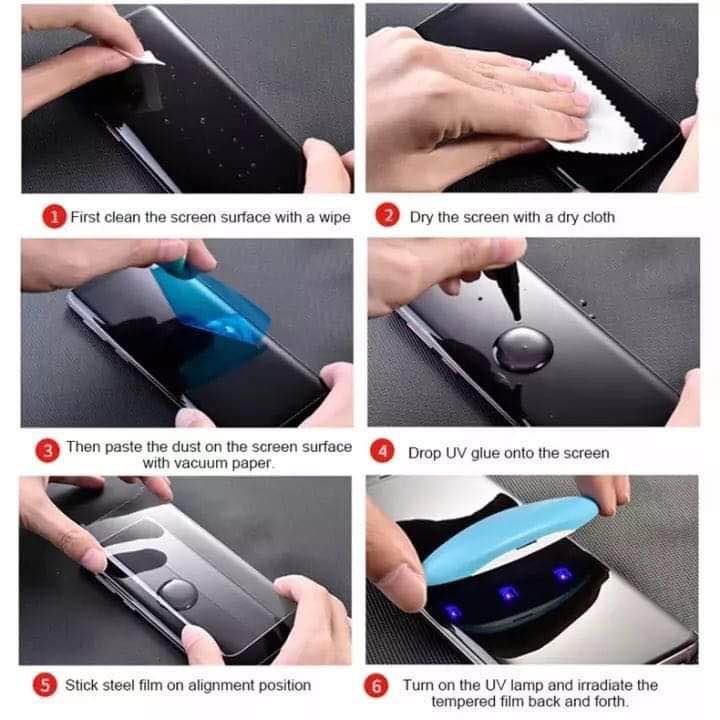 UV Glue Curved Tempered Glass Screen Protector For Realme 14 Pro plus Screen Guard Gorilla Glass Protector With Easy Installation Kit (Realme 14 Pro Plus). 