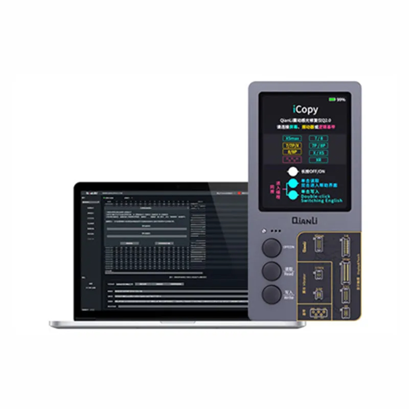 Qianli ICopy Plus 2.2 LCD Digital Compiler Battery Board for IPhone X XR XSMAX 11 12 13 14 Pro Max Repair EEPROM Programmer. 