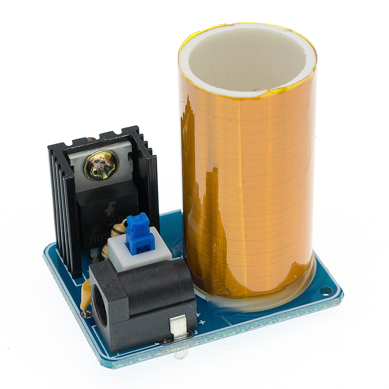 1PCS BD243 Mini Tesla Coil Kit Magic Props DIY Parts Empty Lights Technology Diy Electronics BD243C. 