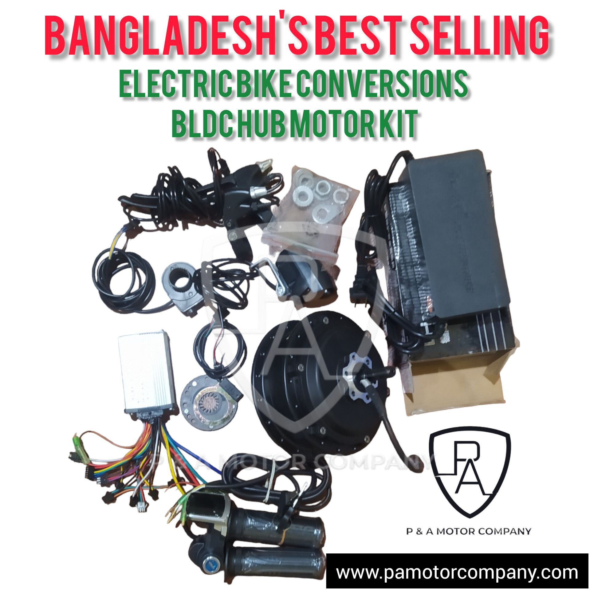 Electric Bike 250W 36V Hub Motor Kit for 26" And 27.5" Wheels Front Or Rear Wheel Drive Black Or Silver