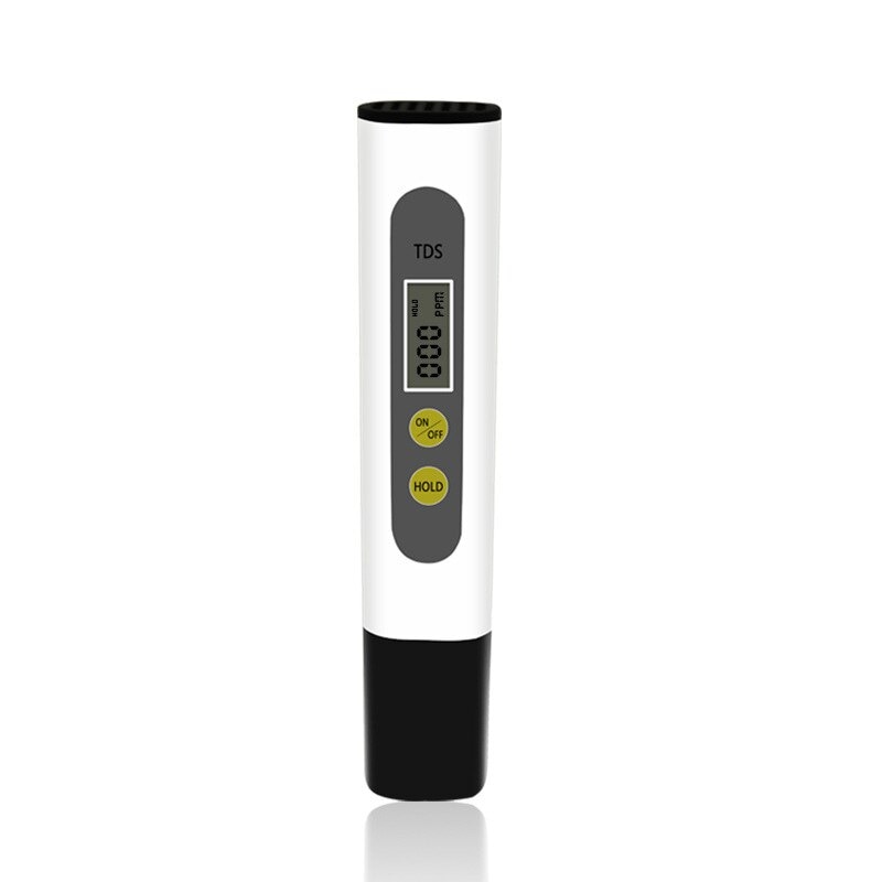 White TDS Testing Pen Household Water Testing Pen Water Quality Testing Tool Hardness Impurity Detector 1PC. 