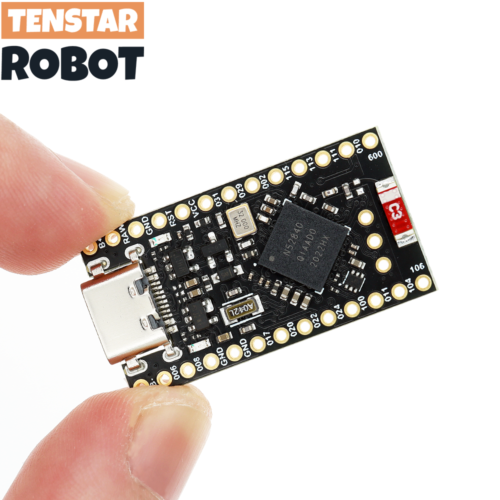 NRF52840 Development Board Compatible With Nice!Nano V2.0 Bluetooth Charging Management Pro Micro NRF52840. 