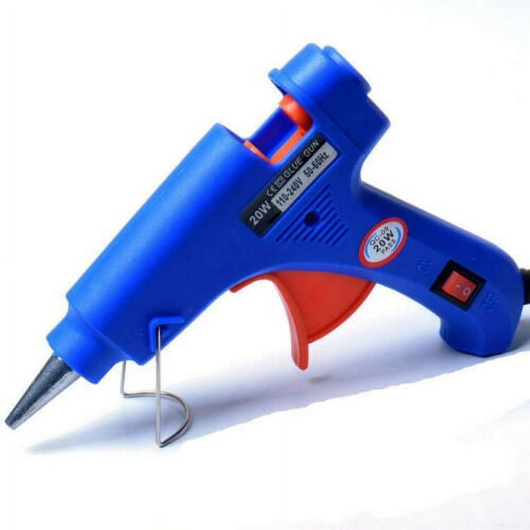 Premium Hot Glue Gun + 5 Free Glue Sticks – Fast Heating, Strong Bonding, Perfect for DIY & Crafts. 