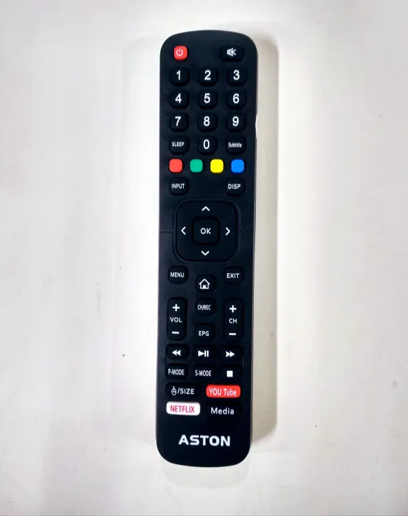 ASTON smart led remot without voice control best quality lost prices original China. 