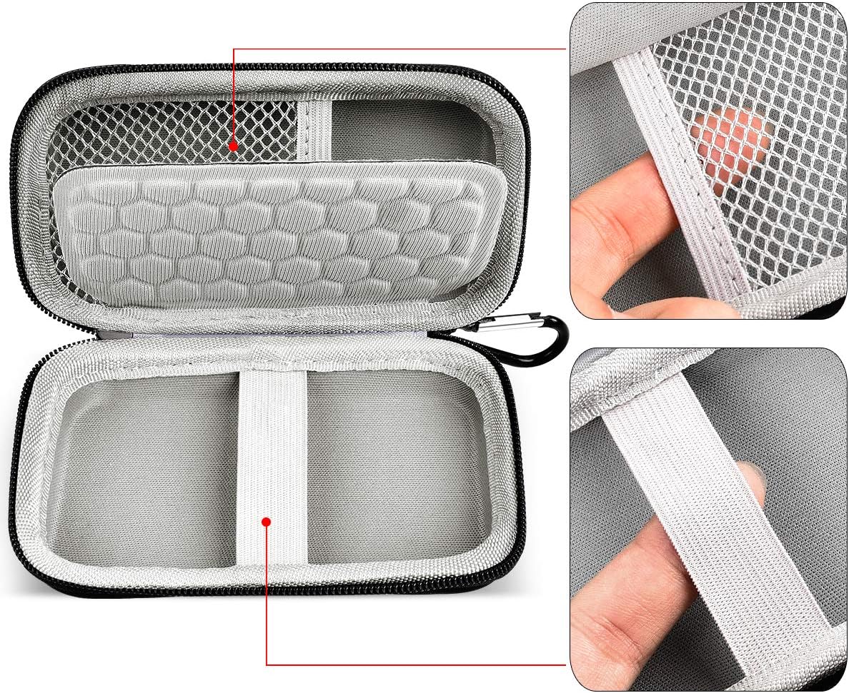 Hard Case Compatible with SanDisk Extreme PRO/for SanDisk 500GB 1TB 2TB 4TB Portable External SSD. Carrying Travel Holder. 
