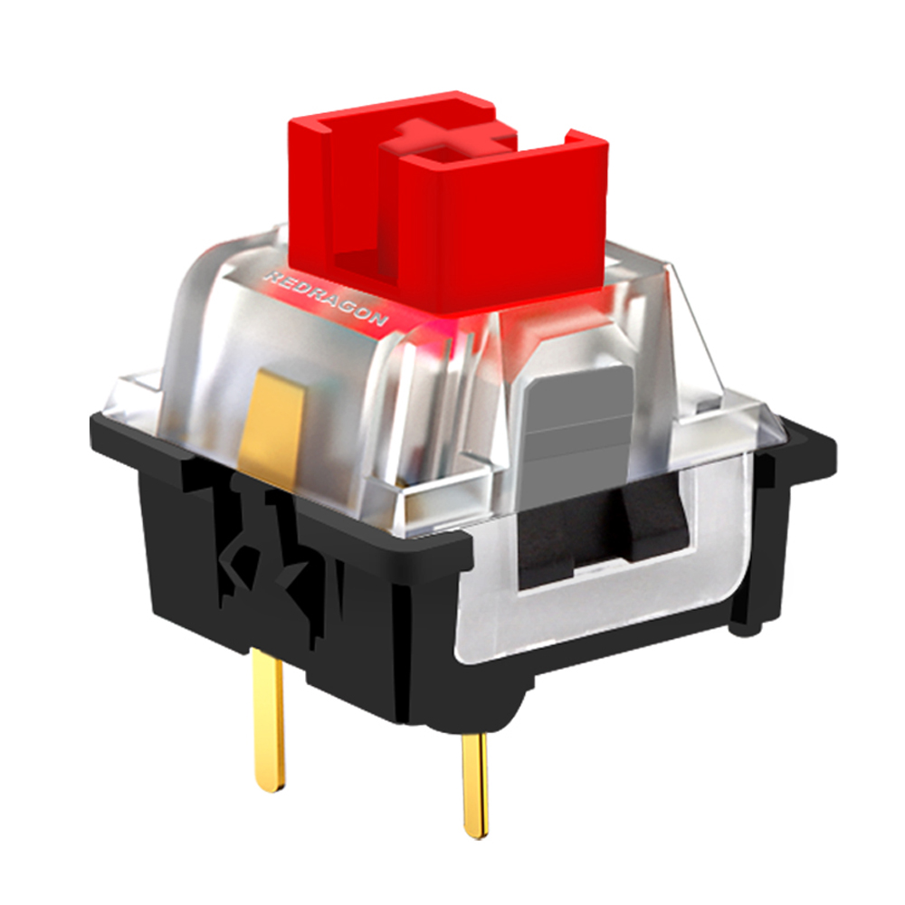 REDRAGON SMD RGB MX switch 3Pin Clicky Linear Tactile silent red blue Black Brown Purple Switche For Backlit Mechanical keyboard. 
