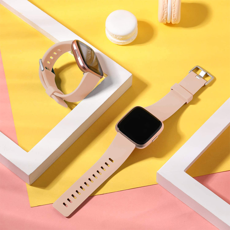 Strap for Fitbit Versa/Versa2/Lite Smart watch replacment band Sport silicone Bracelet band for Fitbit Versa 2 wristbelt. 