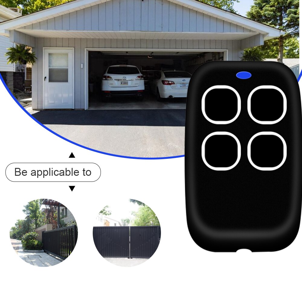 Garage Door Remote Control Duplicator 286MHz-868MHz Multi-Frequency Code Grabber Clone Gate Key Fob Command Hand Transmitter. 