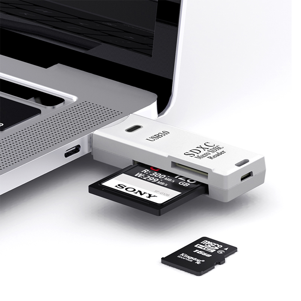 2 in 1 USB 3.0 Card Reader Micro sd card Reader usb adapter High Speed Cardreader TF Memory card For PC Laptop Accessories. 