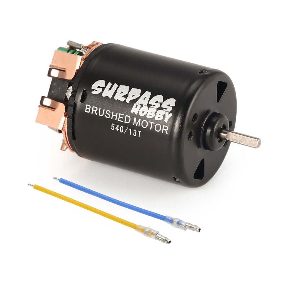 Surpass Hobby 540 80T 13T 17T 21T 23T 27T 35T 45T 55T Brushed Motor for 1/10 RC Crawler Car Axial SCX10 90046 Traxxas TRX-4 Boat. 
