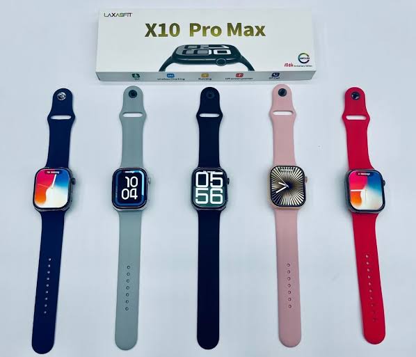 X10 Pro Max Smartwatch – 1.91” AMOLED Display, Bluetooth Calling, Wireless Charging, AI Voice Assistant, Fitness & Health Tracking – 10th Anniversary Edition. 