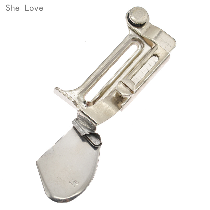 Chzimade Overlock Folder Bending Sewing Machine Foot A11/S72L Flat Hemmer BIinder Feet Diy Sewing Machine Knitting  Accessories. 