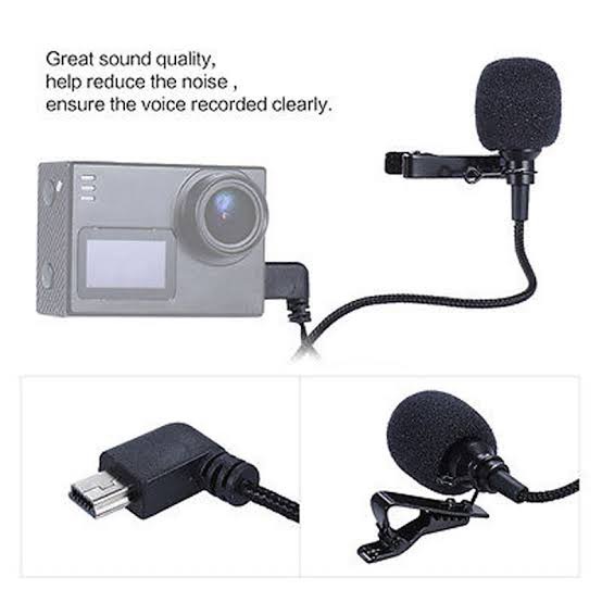SJCAM SJ8 Microphone Type C External Mic Original Accessories SJ9 Strike / SJ8 Pro / SJ8 Plus / SJ8 Air / SJ8 Dual Screen / C200 Action Camera. 