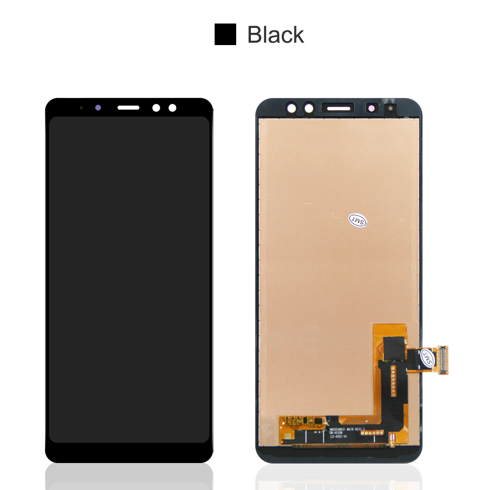 100% Tested For Samsung Galaxy A8 2018 LCD Display Touch Screen For Galaxy A8 A530 A530F A530N LCDReplace,with Frame. 