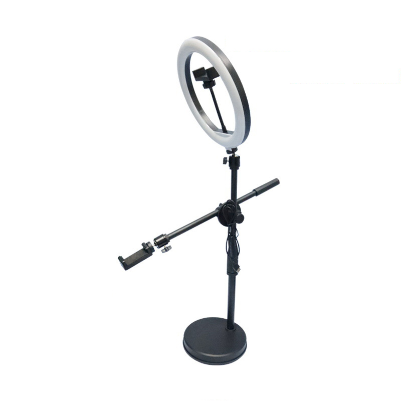 Desktop Mobile Phone Photography Holder Tripod with LED Light Table Tabletop Shooting Stand Tripods for Nail Art Photography. 