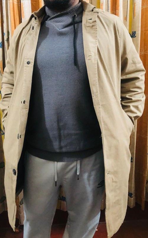 Harry potter long coat gabardine favric. 