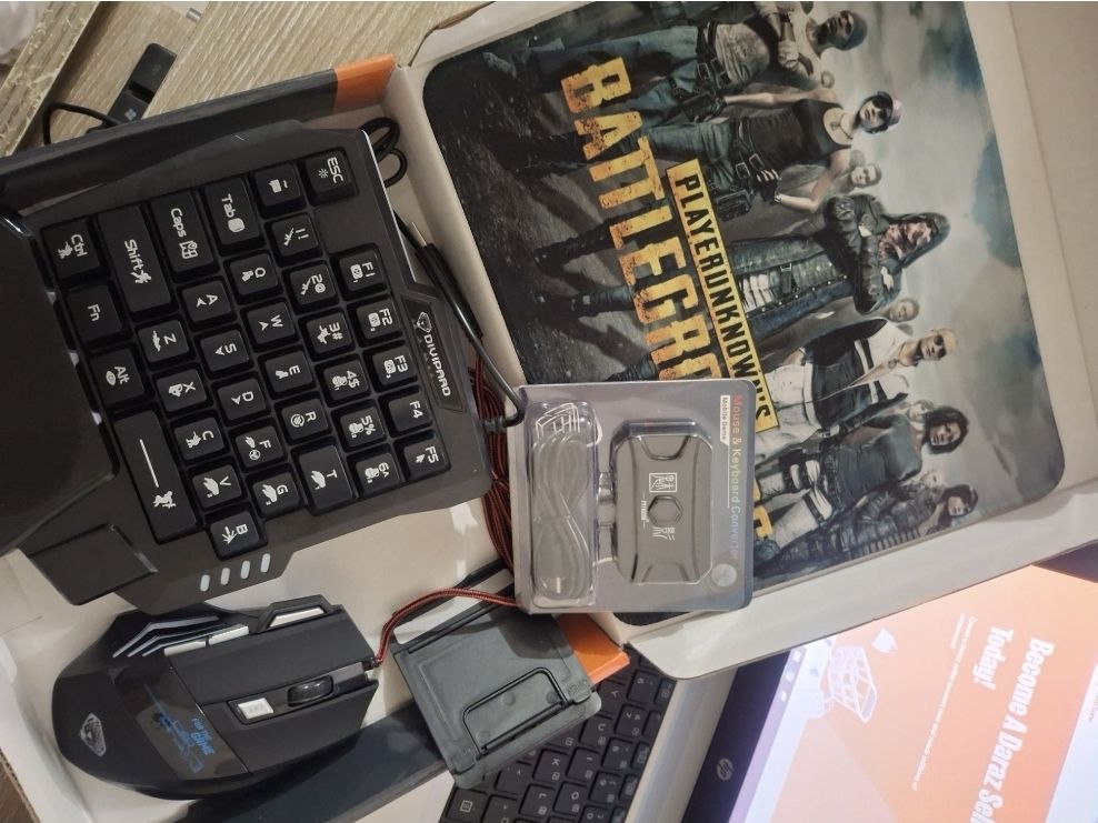 Mixpro/SE 4 IN 1 Mobile Game Keyboard And Mouse Gaming Combo Pack For Pubg Free Fire I523999279 Mixpro/SE 4 IN 1 Mobile Game Keyboard And Mouse Gaming Combo Pack For Pubg Free Fire I523999279