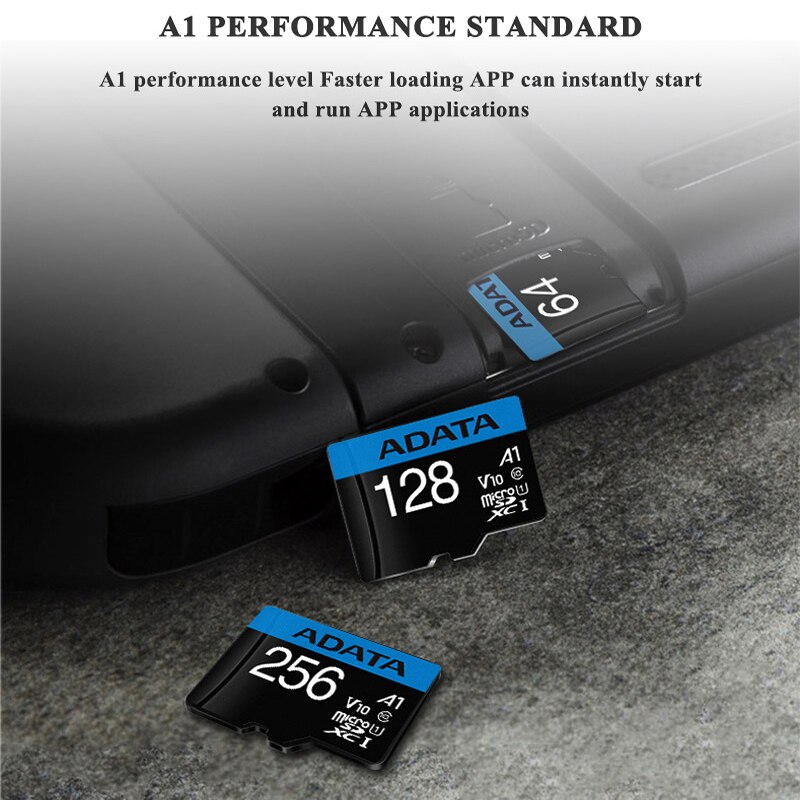 ADATA Micro SD Card Memory Card 32GB MicroSDHC 64GB MicroSDXC MicroSD C10 A1 TF Flash Cards Cartao De Memoria for Phone. 