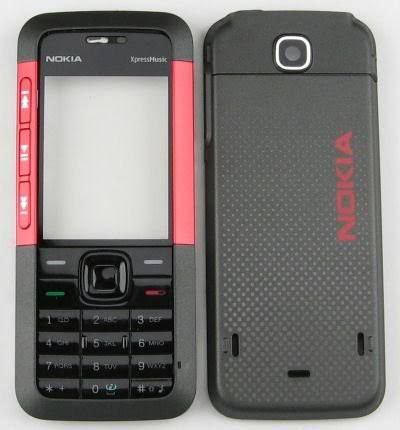 For Nokia 5310 Front & Back Side Mobile Casing / Housing With keypad. 