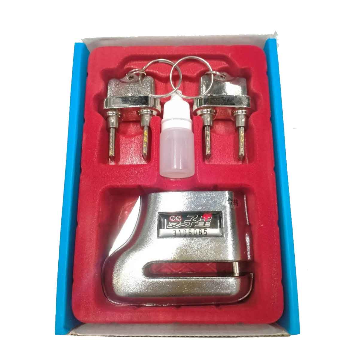 Acid Proof Disc Lock