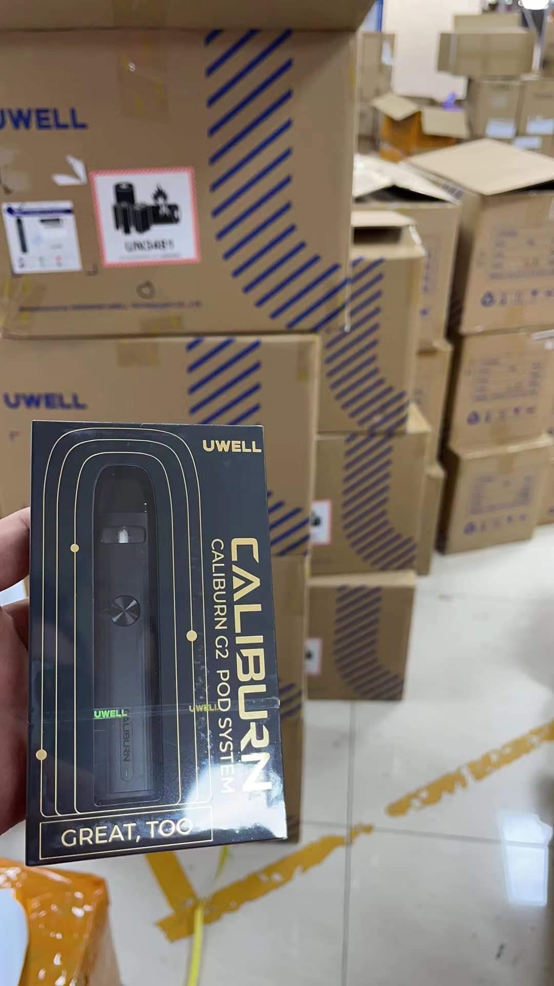 Cliburn G2 Pod System Uwell Vape E-sigaret Random Colour (60ml FlvJuice Free). 