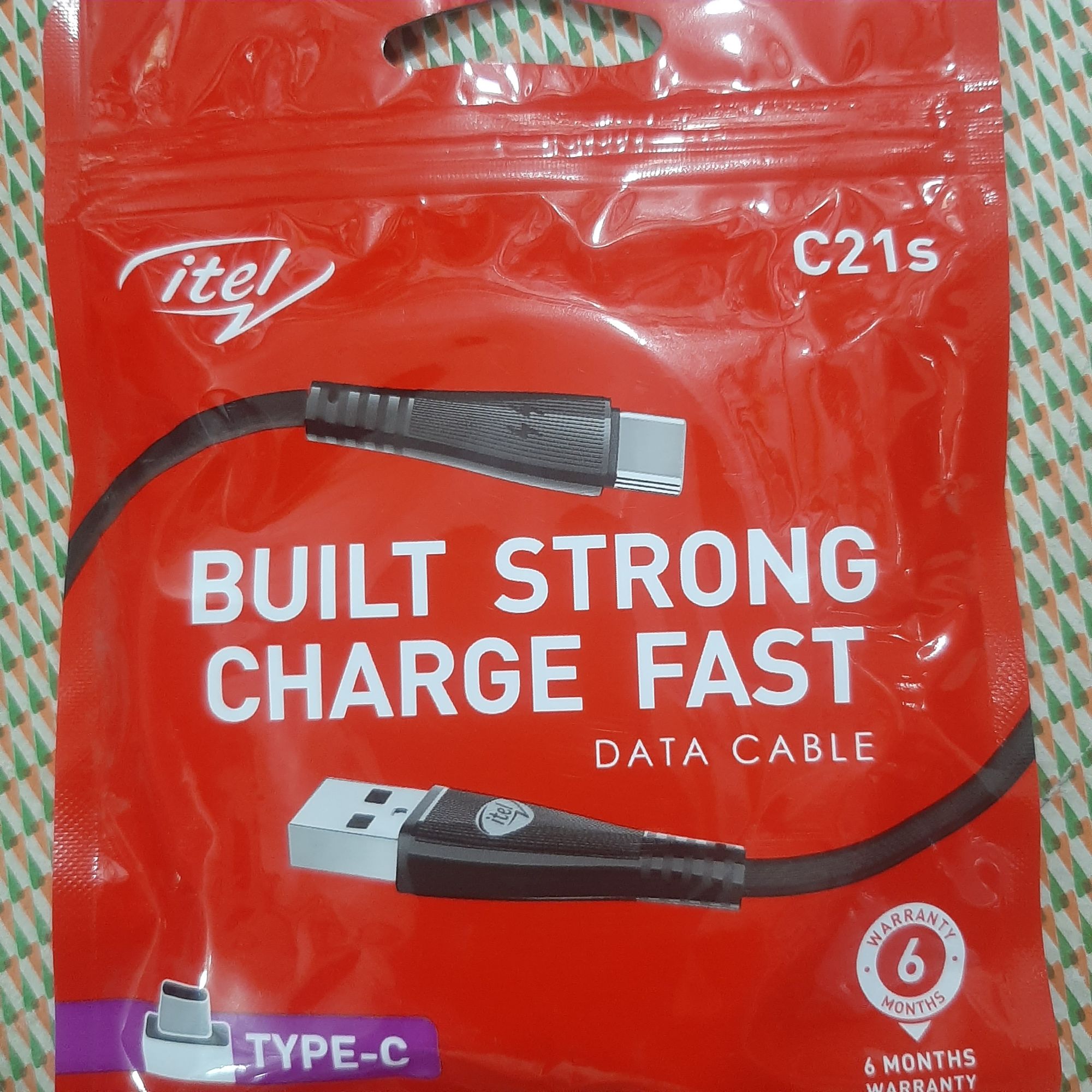 itel c21s  type c data cable. 