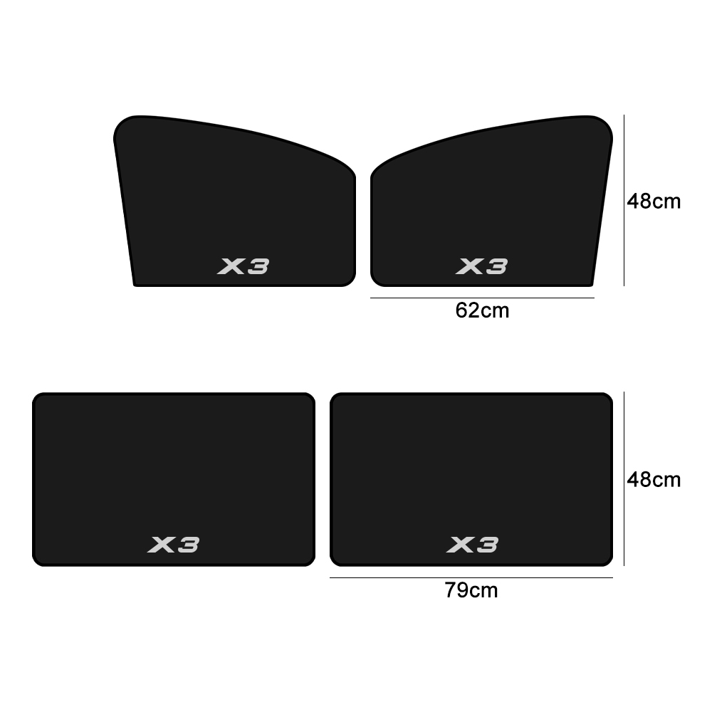 Car Side Window Shade Privacy Curtain Auto Accessories For BMW X5 E70 E53 X1 E84 F48 X3 F25 E83 X2 X6 E71 E30 X7 X4 F26 Xdrive. 