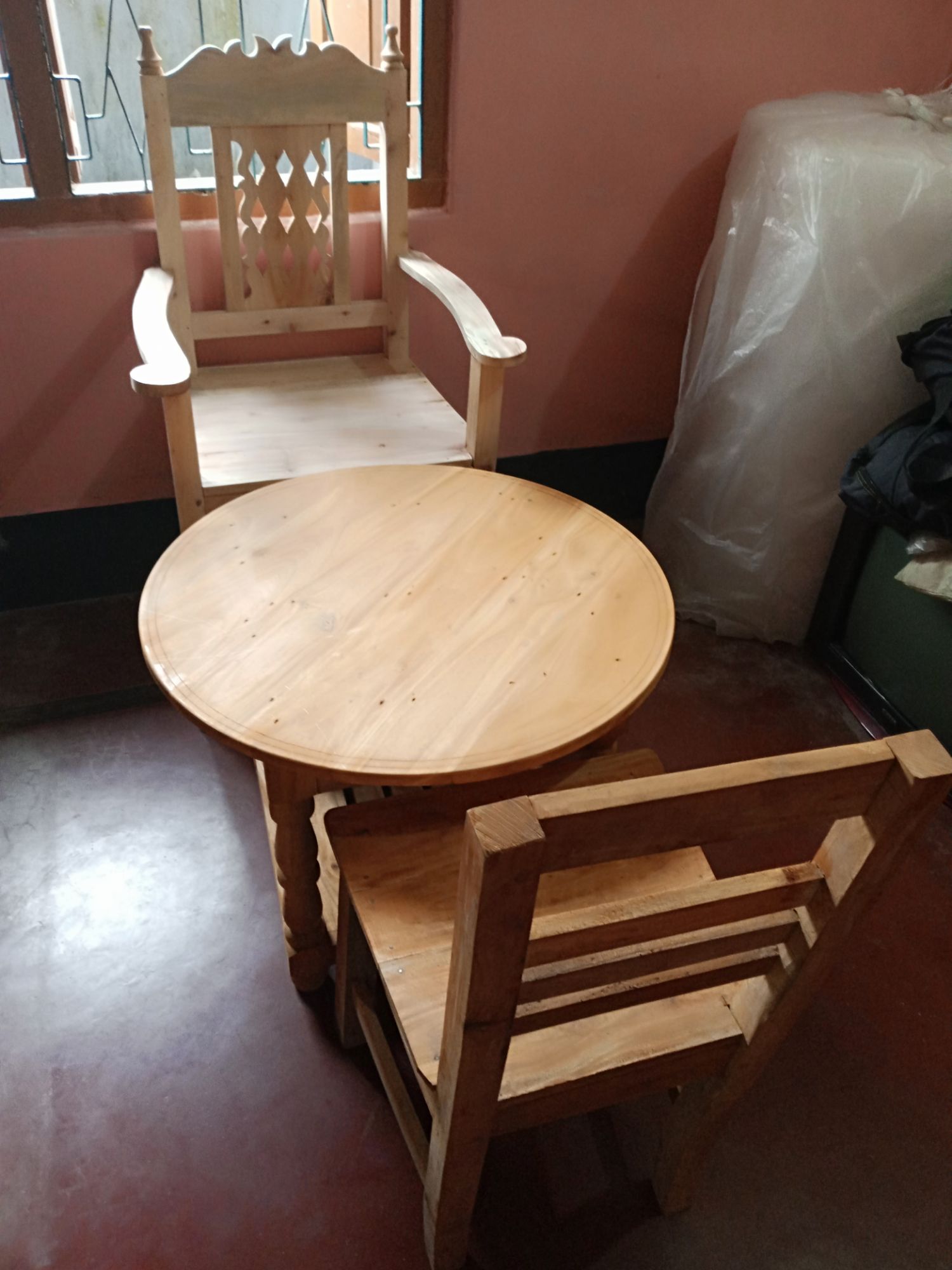 1 table 2 chair set secret meeting table secret dealing table TR coffee table office or store table. 