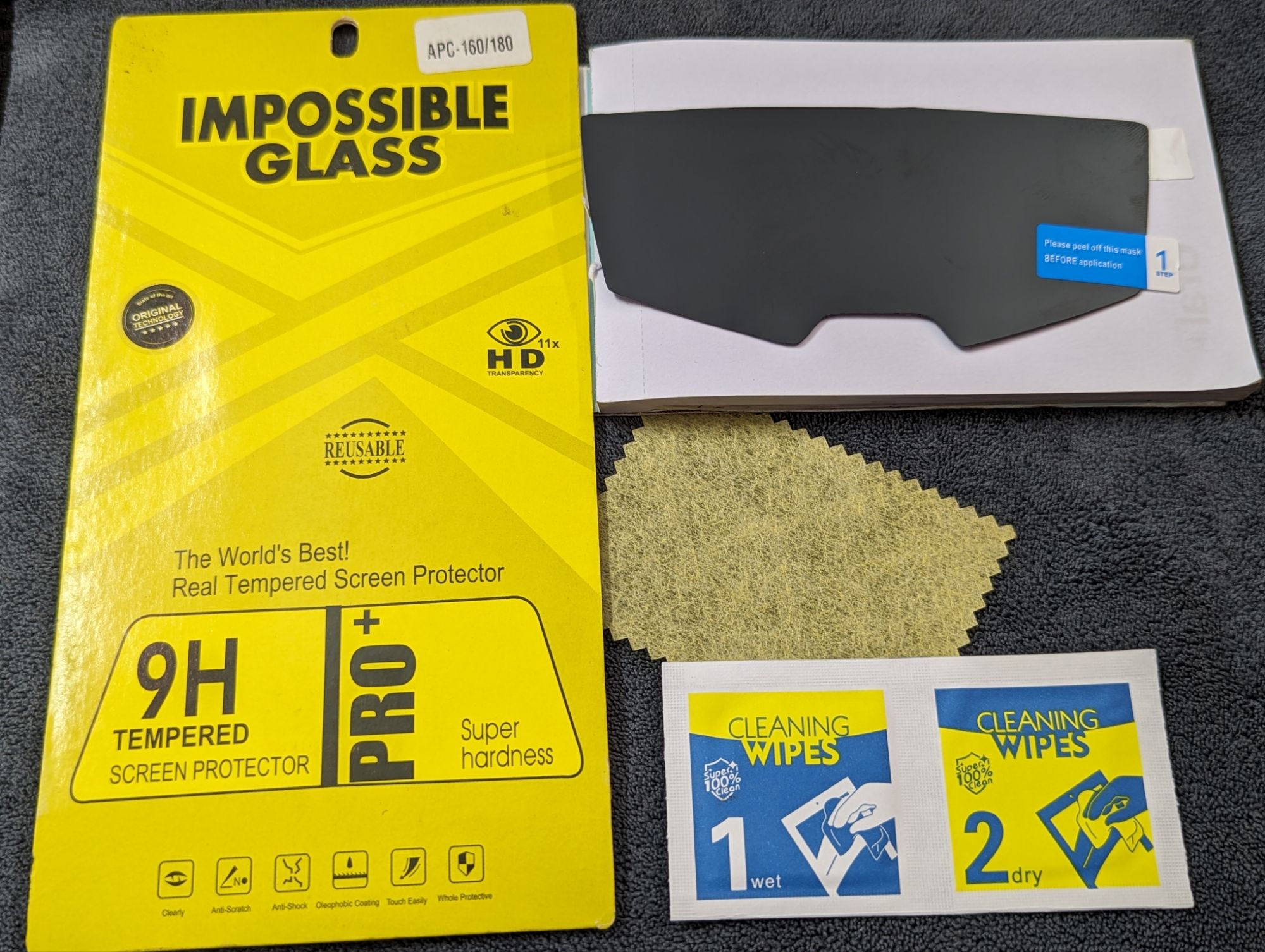 Tempered Screen Meter Protector, Meter Glass for Apache RTR 4V 160 180 200