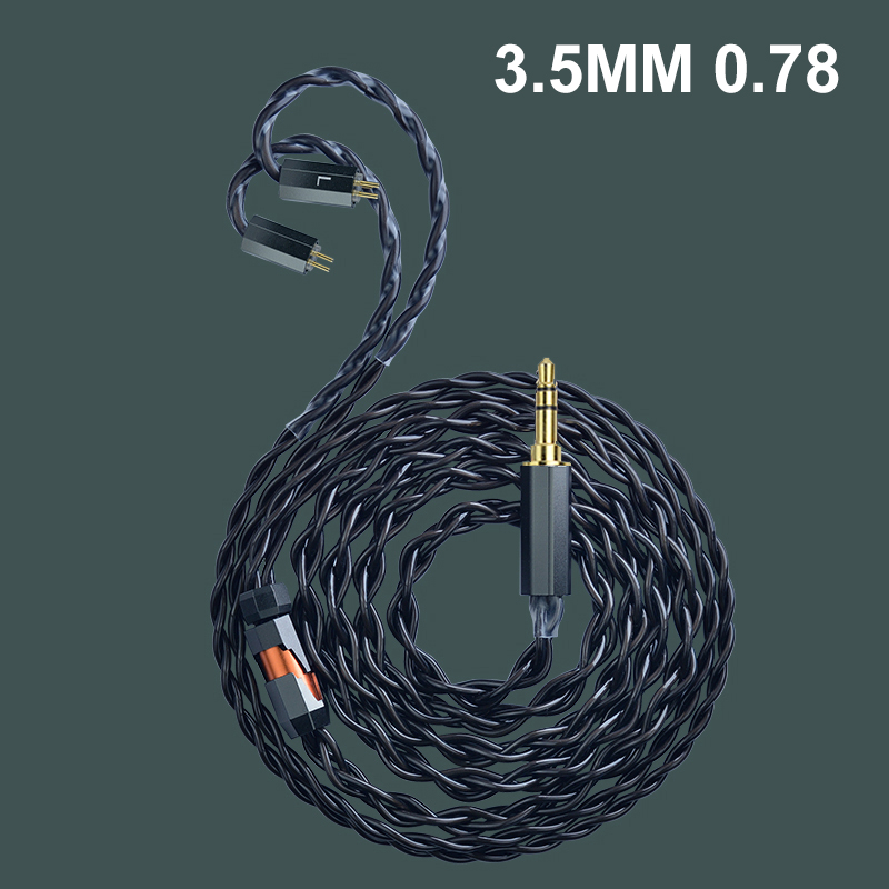Yongse Warrior New Arrival OCC 6N Single Crystal Silver-Plated Copper HiFi Audio Upgrade Cable for IEMs 7HZ TANGZU AFUL BQEYZ. 
