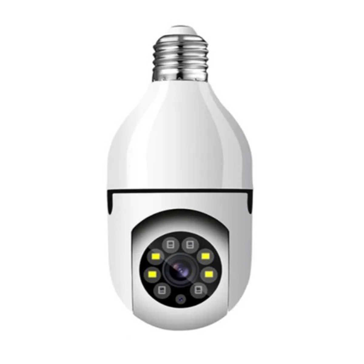 V380 PTZ HD WIFI IP Camera E27 360 Degree Rotation Night Vision - Home IP Security Camera with Two-Way Audio. 