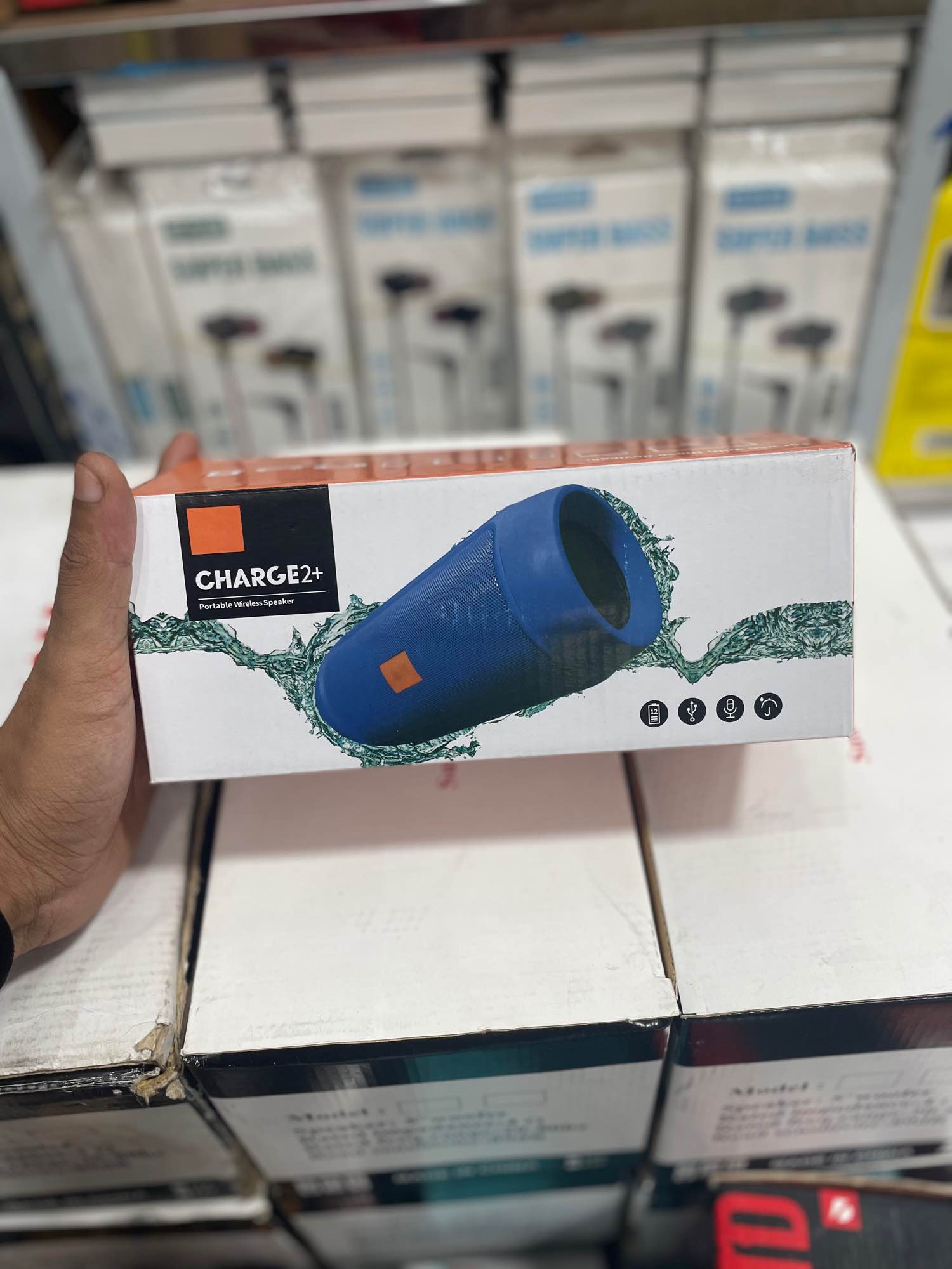 Charge 2+ Bluetooth Speaker with Power Bank – Portable
