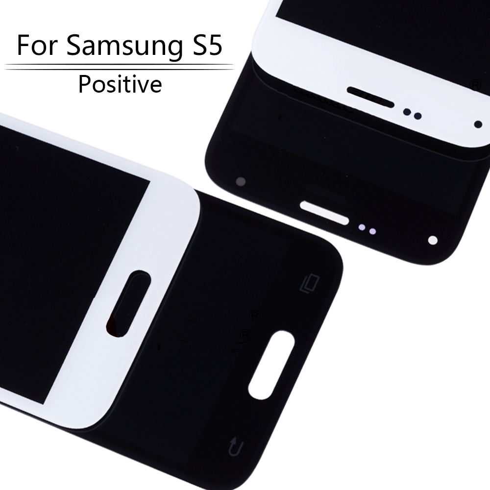 5.1" quality Amoled For SAMSUNG GALAXY S5 G900G 900F G900M G901F LCD Display Touch Screen Digitizer Assembly Replacement Parts. 