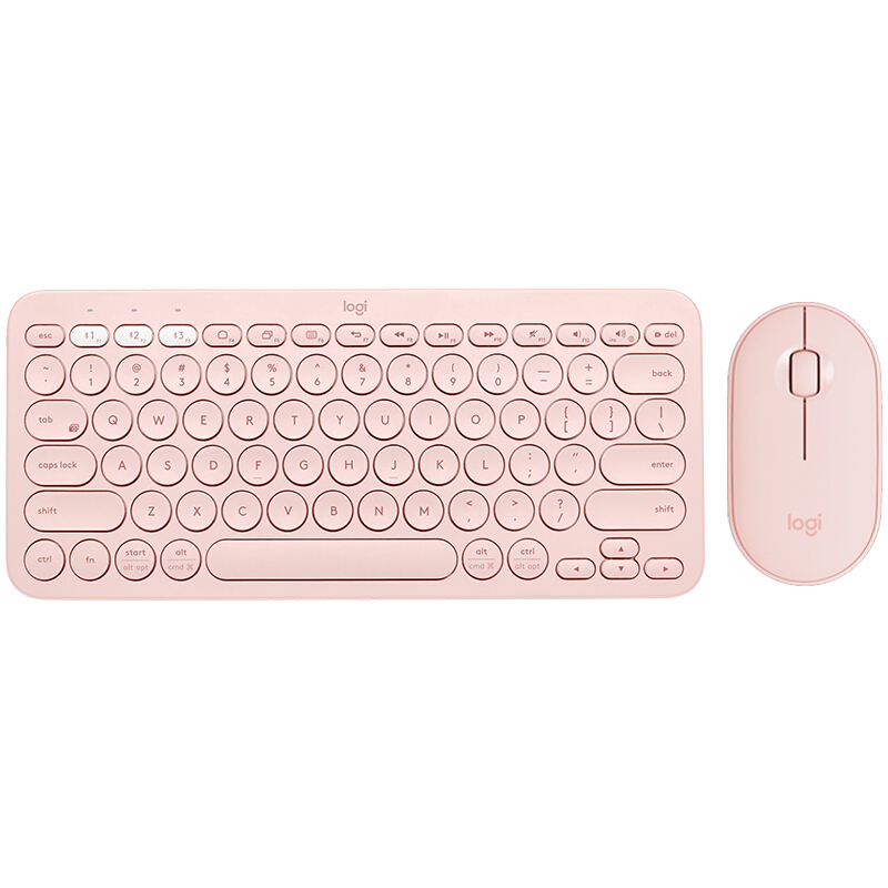 Logitech K380 Wireless Bluetooth keyboard and Mouse set Keyboard mute Keyboard and Mouse set K380 black + Pebble black. 