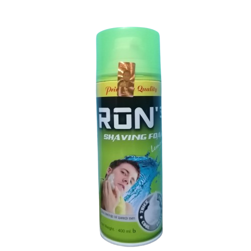 Ron's Lemon Shaving Foam 400 ml | Girlez. 