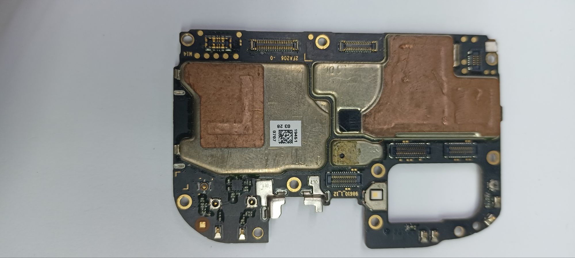 mobile motherboard Oppo a12. 