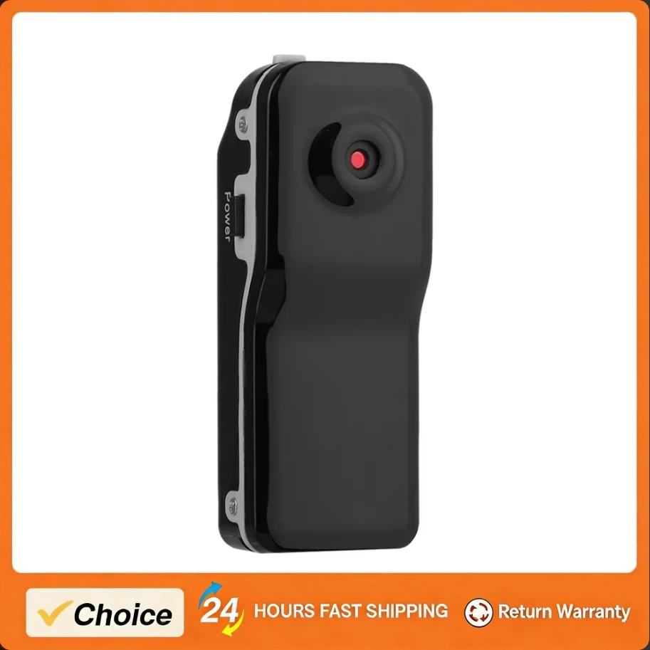HD Mini DV Camcorder Camera For Home and Office Body Mount Portable Video Record Nanny Security Cam Small Sports Car DVR Webcam
