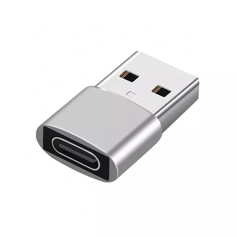 OTG Type C Female To USB A Male Adapter Fast Charging For Iphone 13 12 Airpods Ipad Samsung S21 USB-C Cable Data Converter Tipo