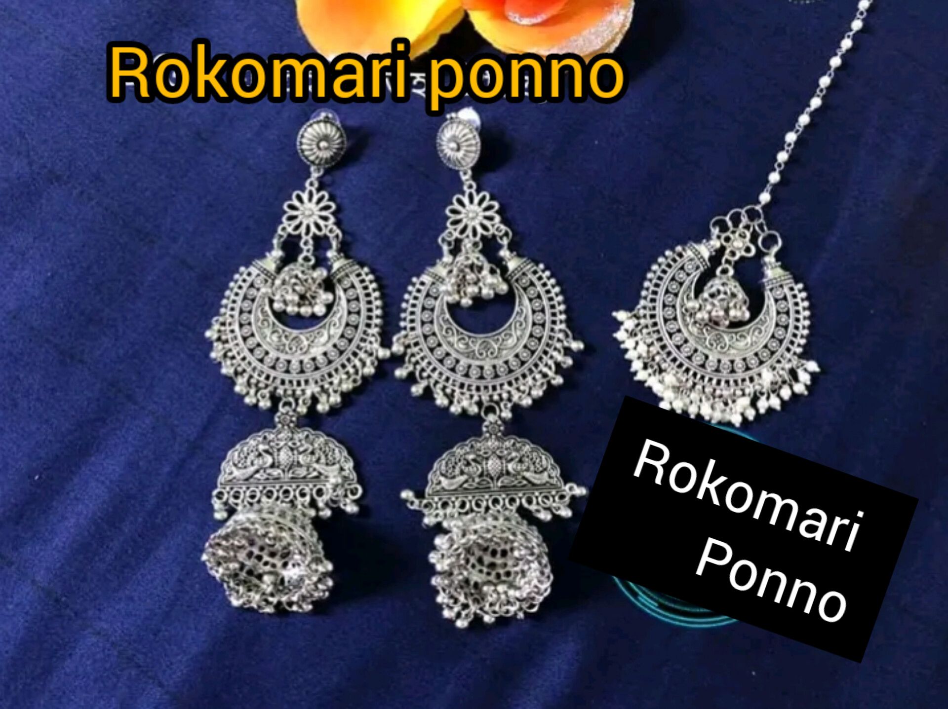 Gorgeous Beautiful Antic 6 lear EaraRing & Tikly jwellery sets for women