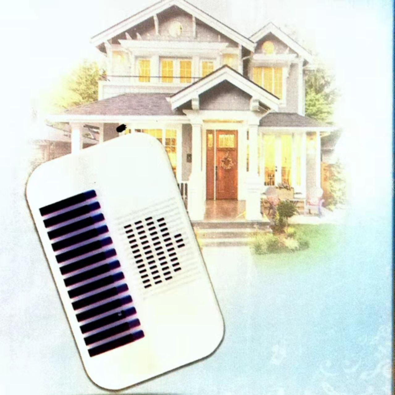 CLICK AC/DC Ding Dong Calling Door Bell Electronic Click  Piano Design Door AC/DC Calling Bell Sweet Sound For Home and Office. 